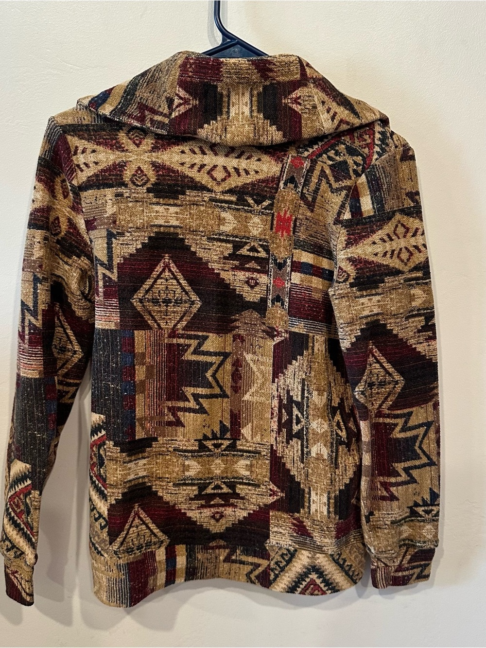 Vintage Ralph Lauren Jeans Co Tribal Southwest Cotton Cardigan Sweater Small - Picture 5 of 6